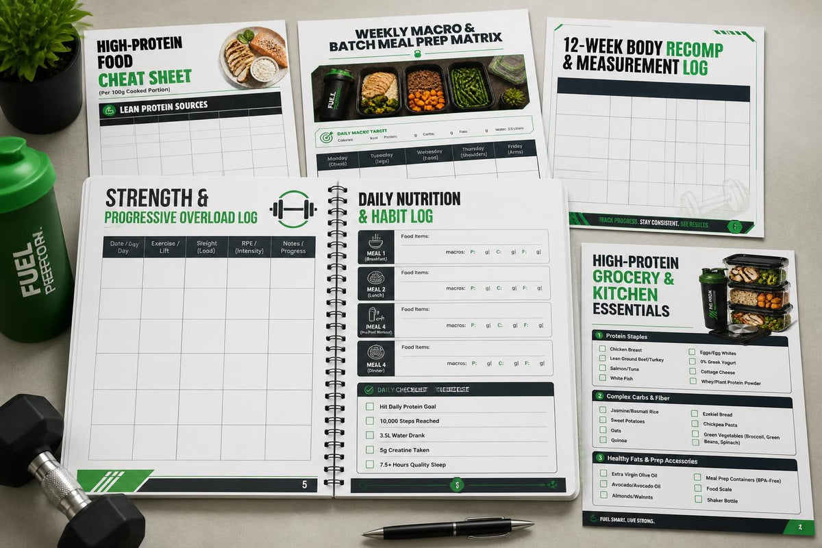 The Ultimate High-Protein & Body Recomp Planner Bundle